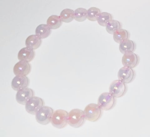 Beautiful Natural Crystal Bead Bracelet – Gift Boxed