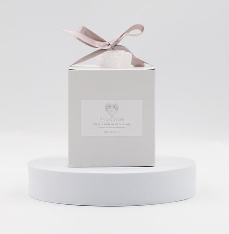 Angel Wish - Meditation with Selenite 30cl Candle