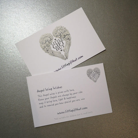 Angel Wings (small hanger) - Little Gift Hut